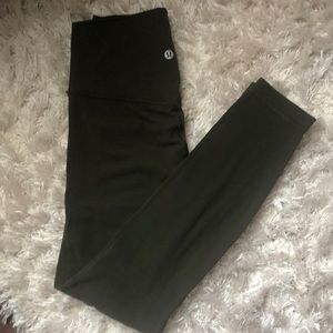 Lululemon 25” align leggings dark olive